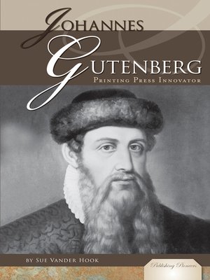 cover image of Johannes Gutenberg